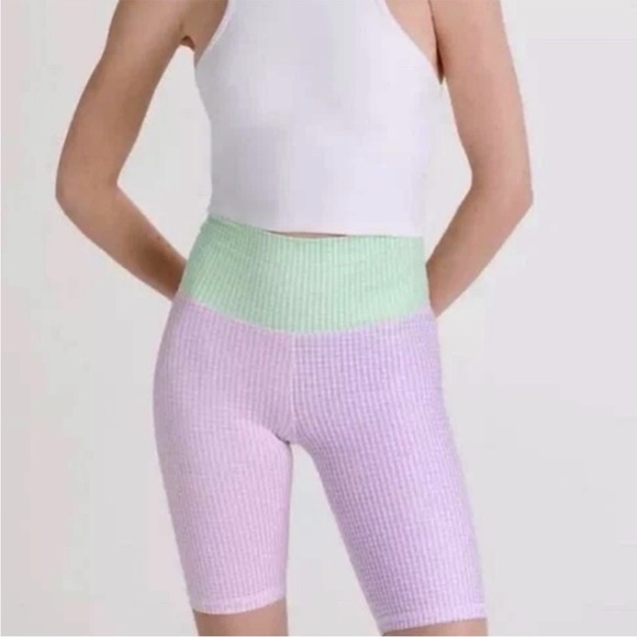 Like New TEREZ Color Block Checkered
Bike Shorts Size Small - Picture 2 of 8